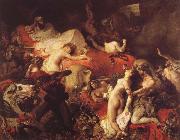 Eugene Delacroix Sardanapalus-dod Germany oil painting artist